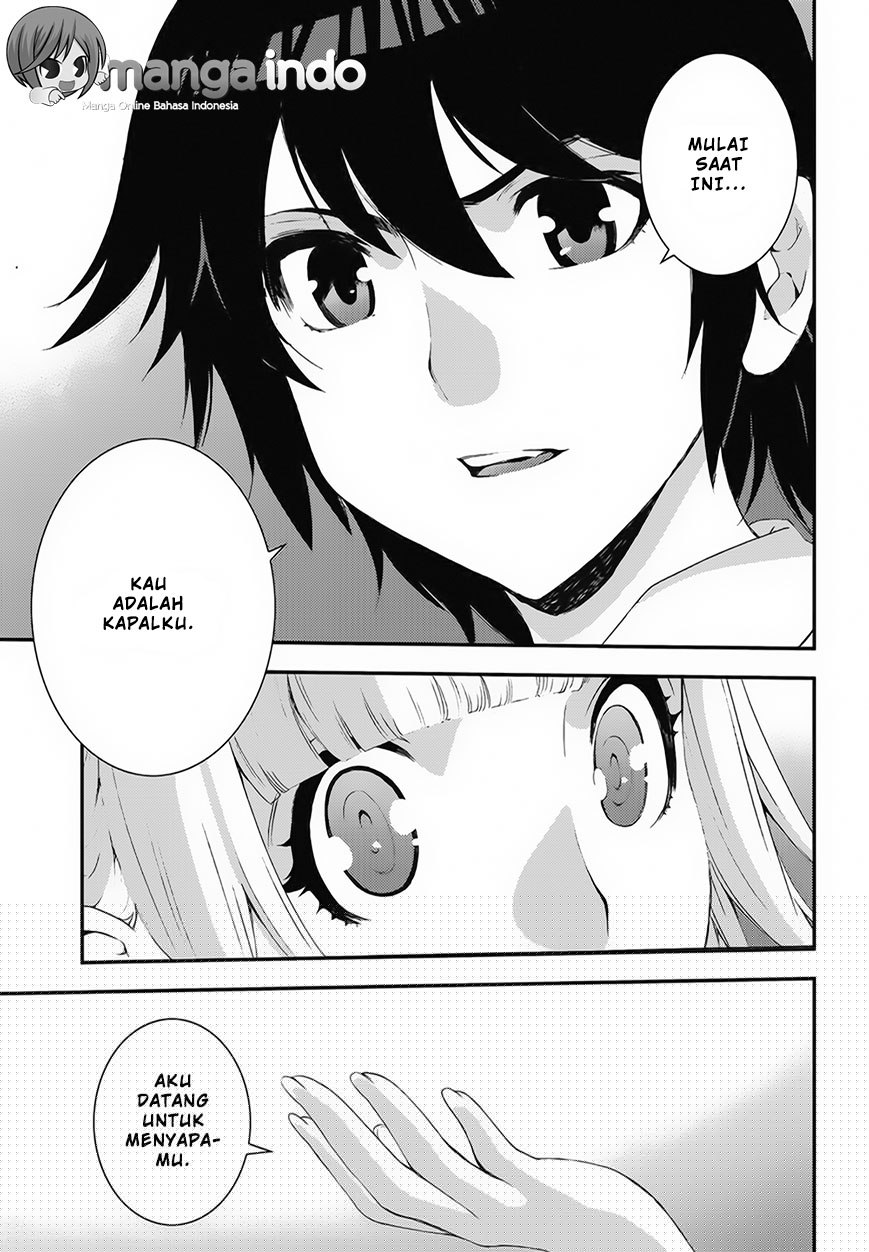 Aoki Hagane no Arpeggio Chapter 80 - halaman 16