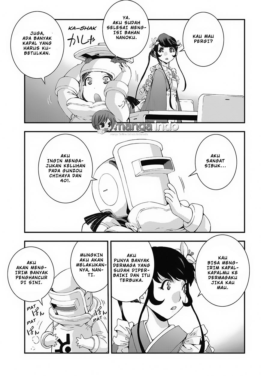 Aoki Hagane no Arpeggio Chapter 80 - halaman 28