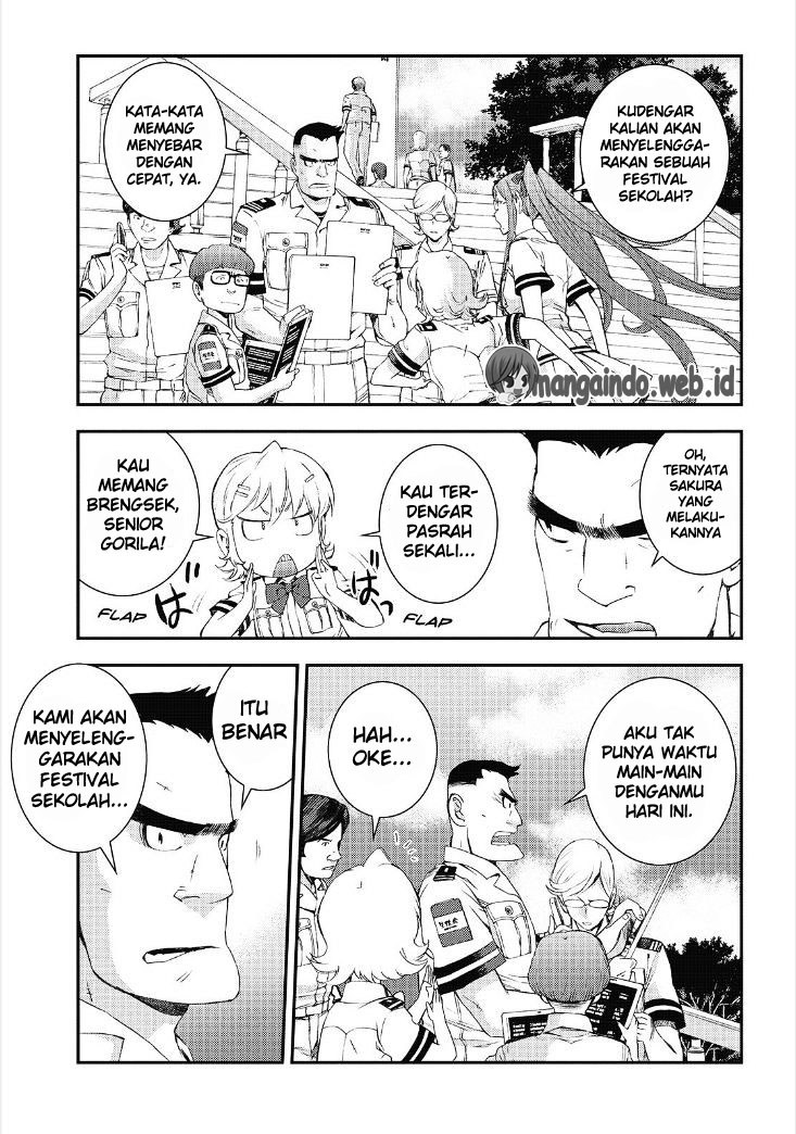 Aoki Hagane no Arpeggio Chapter 85 - halaman 13