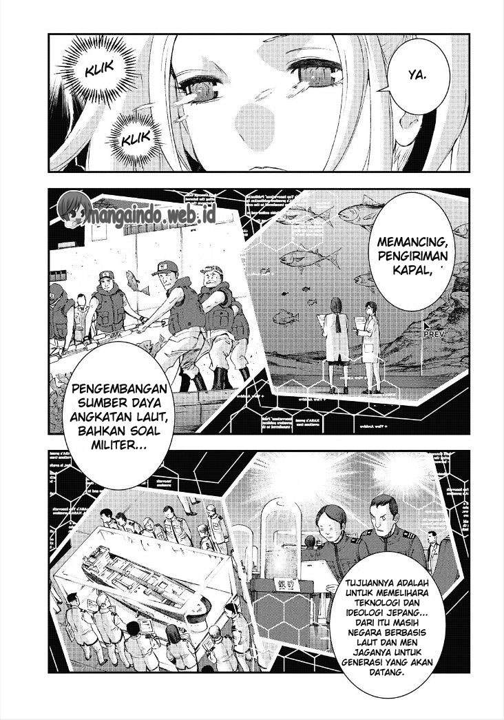 Aoki Hagane no Arpeggio Chapter 85 - halaman 19