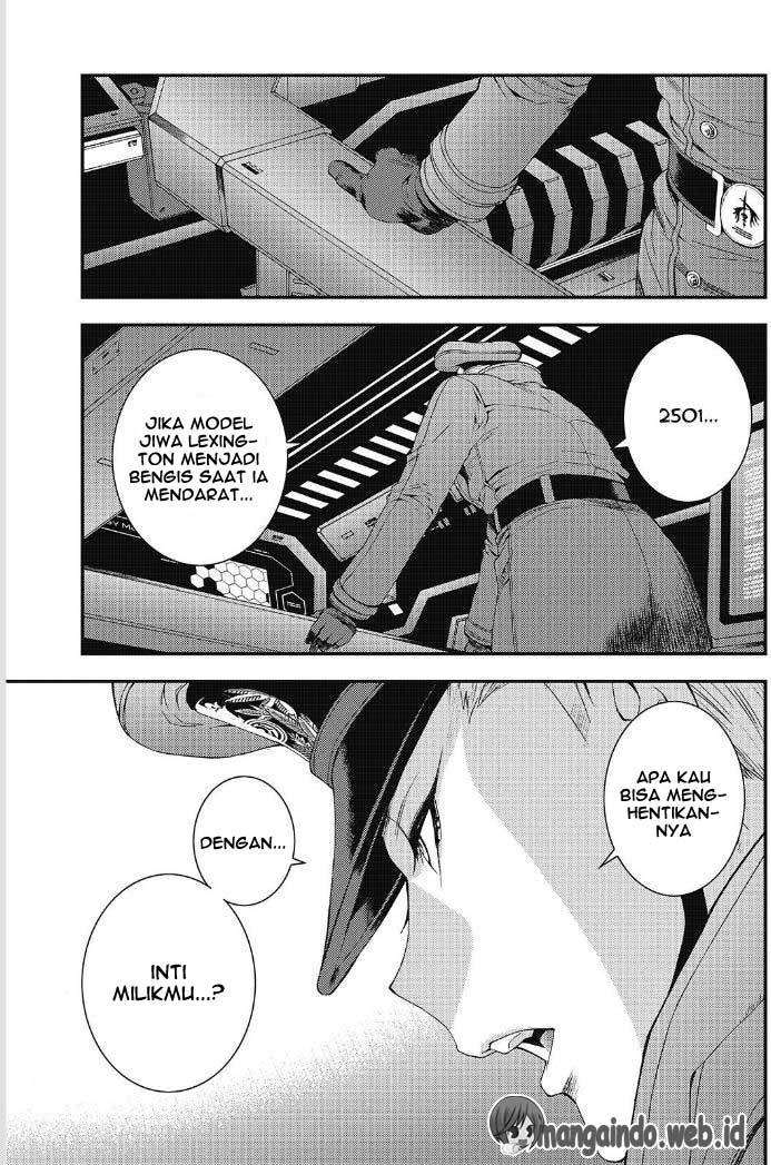 Aoki Hagane no Arpeggio Chapter 89 - halaman 35