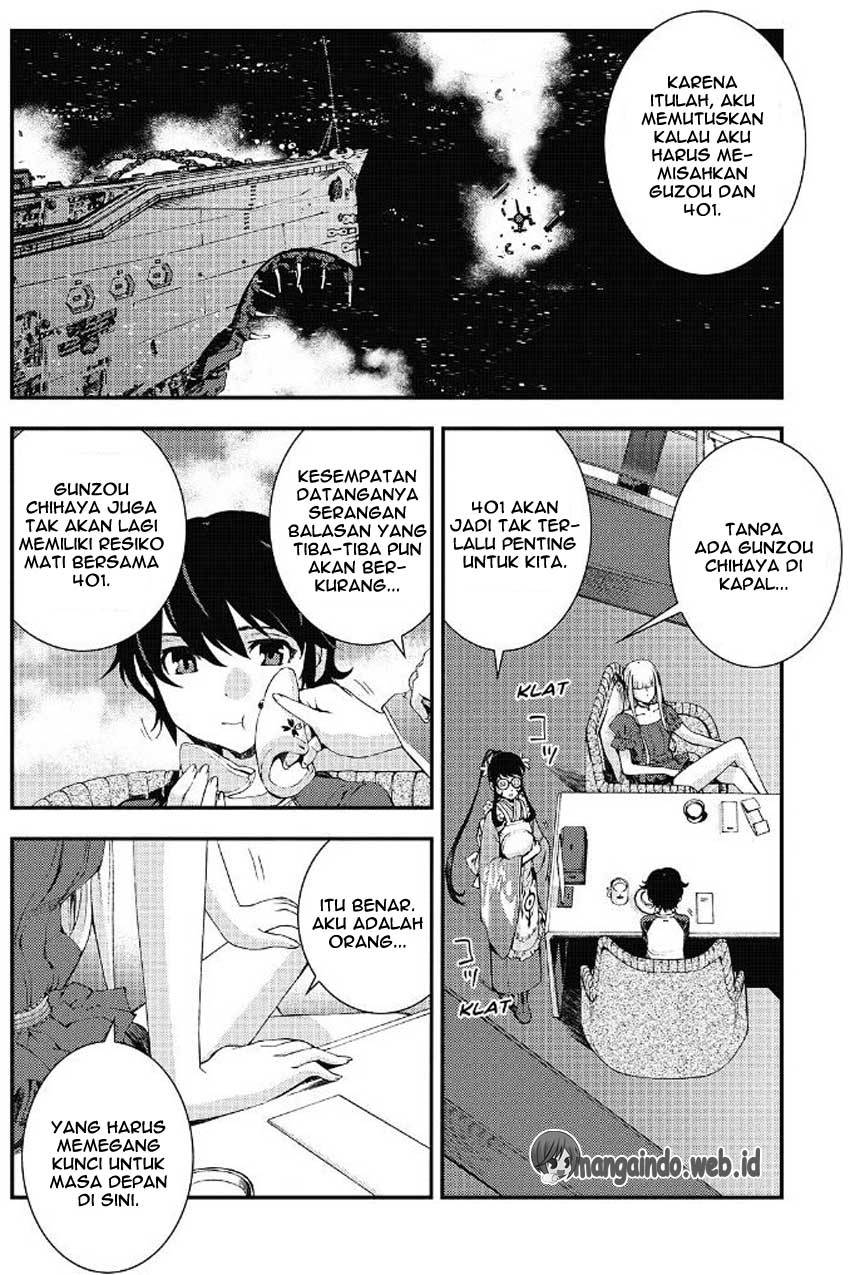 Aoki Hagane no Arpeggio Chapter 90 - halaman 10