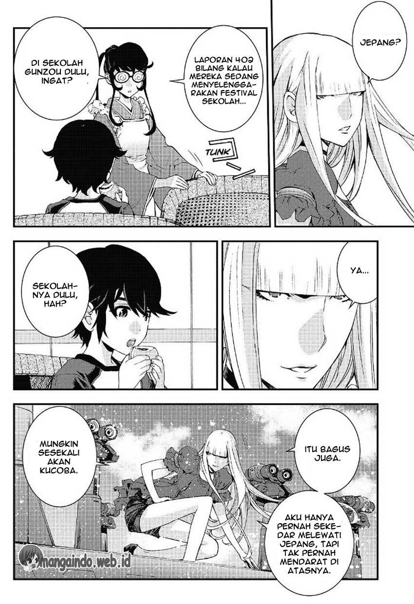 Aoki Hagane no Arpeggio Chapter 90 - halaman 16