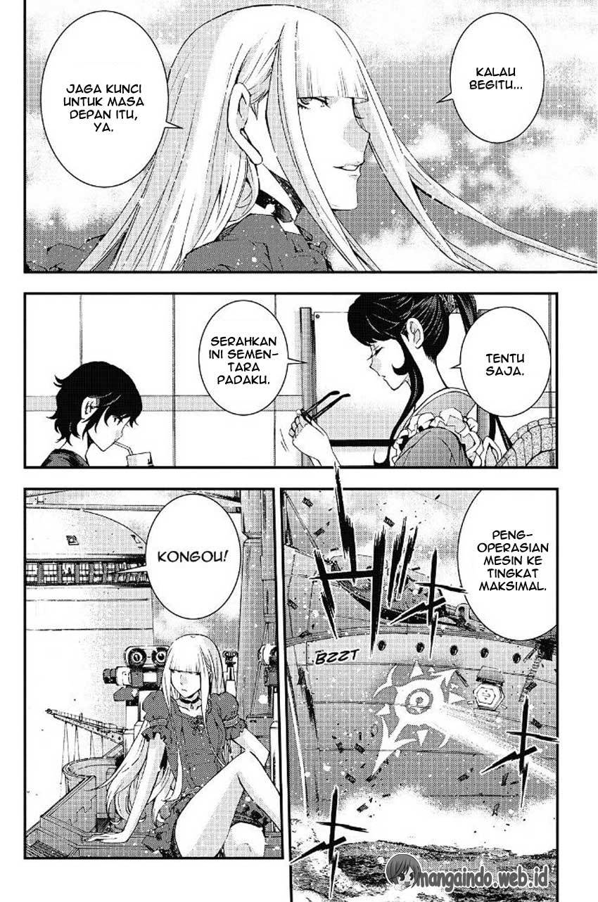 Aoki Hagane no Arpeggio Chapter 90 - halaman 17