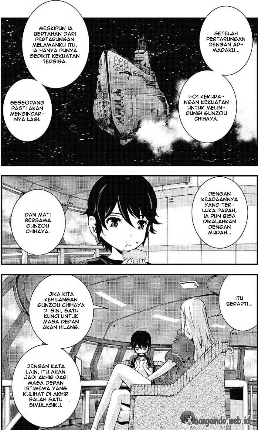 Aoki Hagane no Arpeggio Chapter 90 - halaman 9