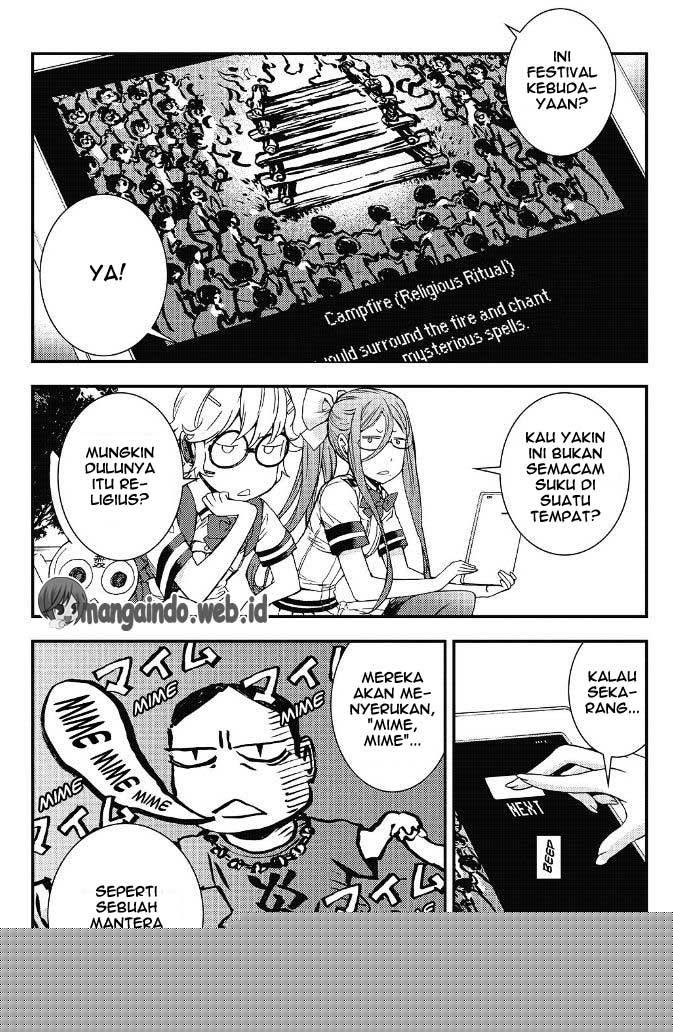 Aoki Hagane no Arpeggio Chapter 91 - halaman 28