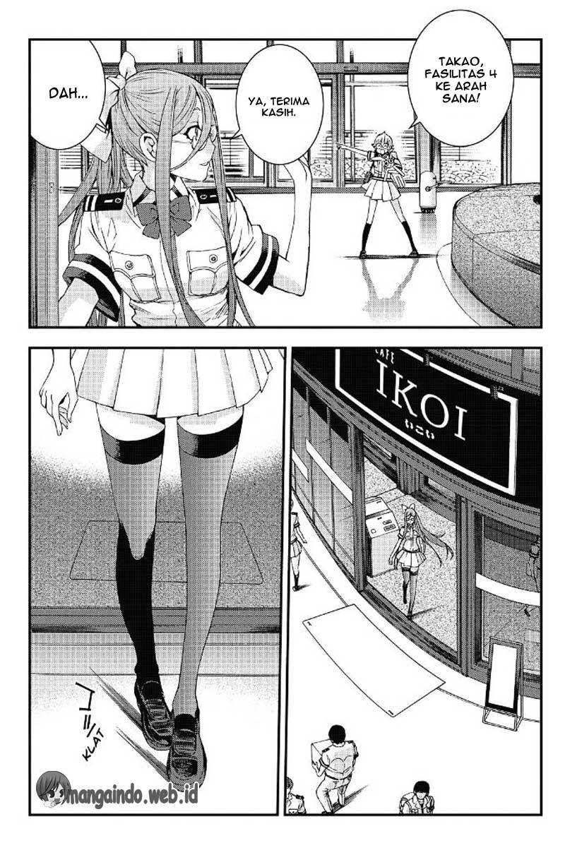 Aoki Hagane no Arpeggio Chapter 91 - halaman 38