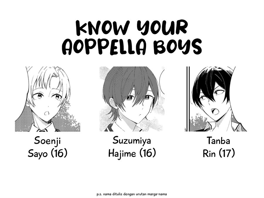 -Aoppella!?- Hajimari no Playlist Chapter 1 - halaman 10
