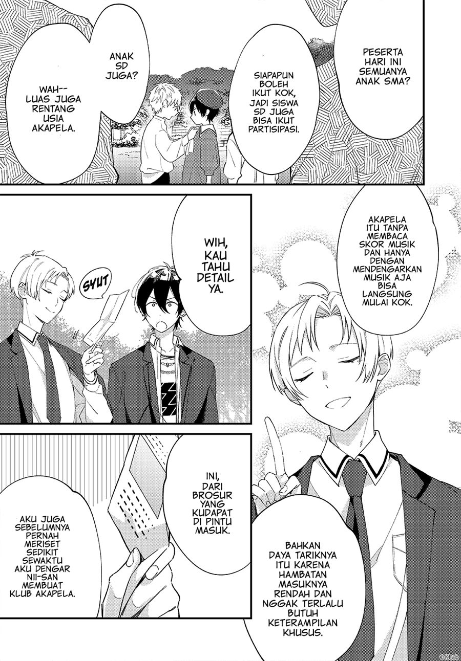 -Aoppella!?- Hajimari no Playlist Chapter 1 - halaman 4