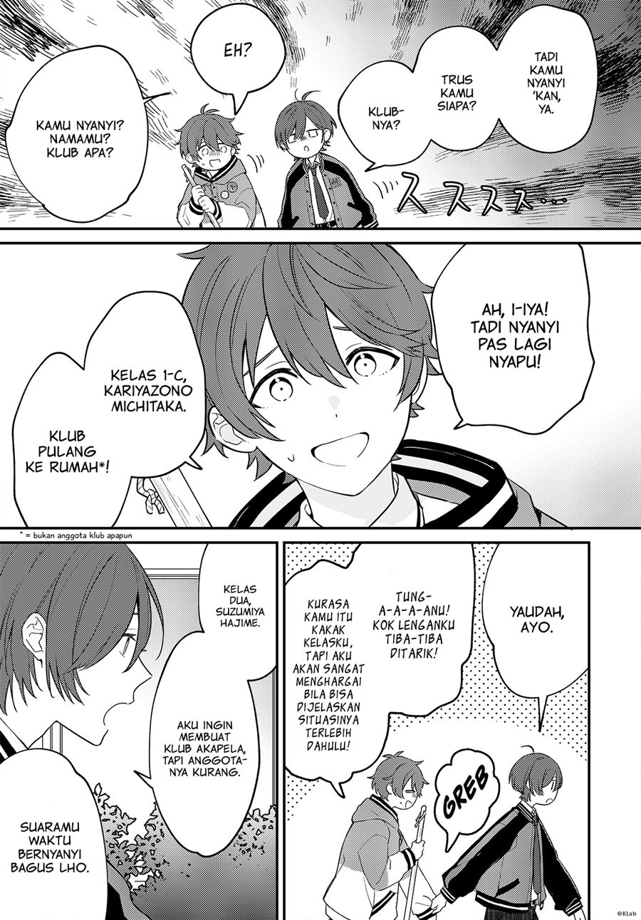 -Aoppella!?- Hajimari no Playlist Chapter 3 - halaman 6