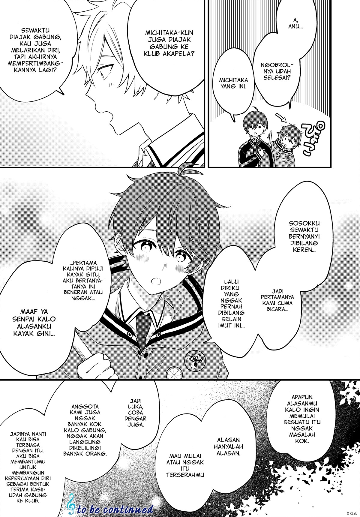 -Aoppella!?- Hajimari no Playlist Chapter 4 - halaman 7