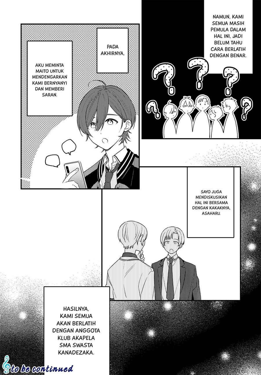-Aoppella!?- Hajimari no Playlist Chapter 5 - halaman 8