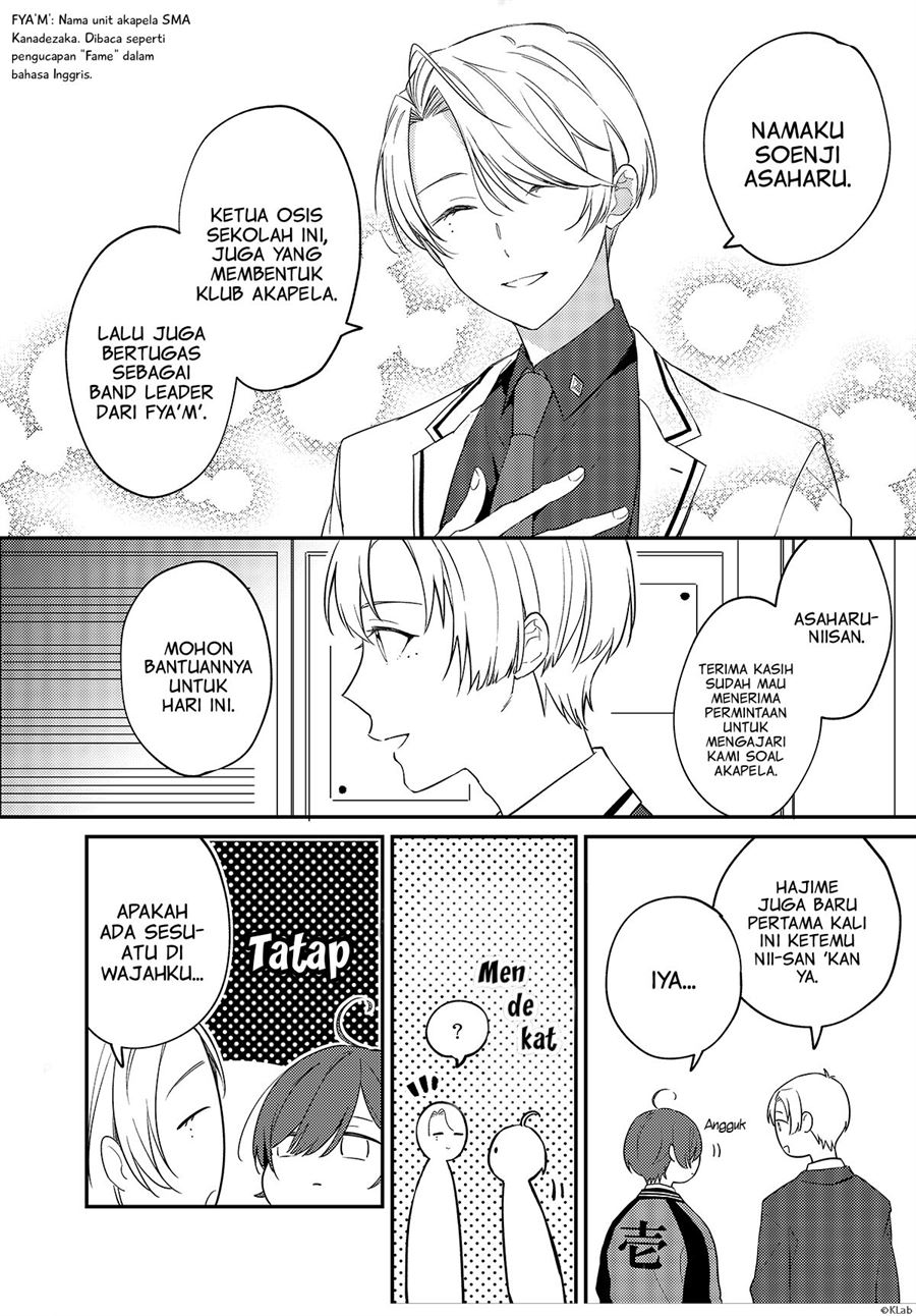 -Aoppella!?- Hajimari no Playlist Chapter 6 - halaman 3
