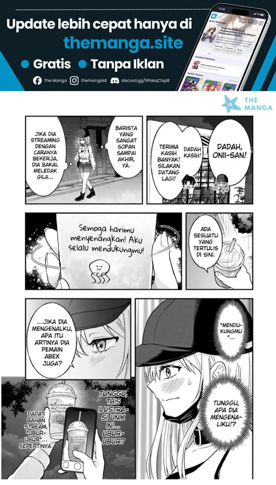 Aorikei Game Haishinsha (20-sai), Haishin no Kiri Wasure ni Yori Ii Hito Bare Suru. Chapter 10 - halaman 12
