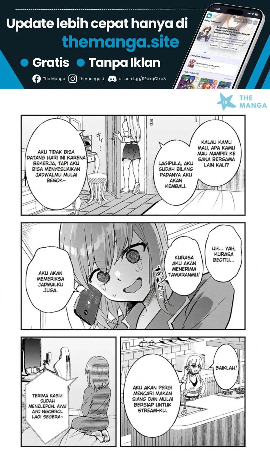 Aorikei Game Haishinsha (20-sai), Haishin no Kiri Wasure ni Yori Ii Hito Bare Suru. Chapter 11 - halaman 29