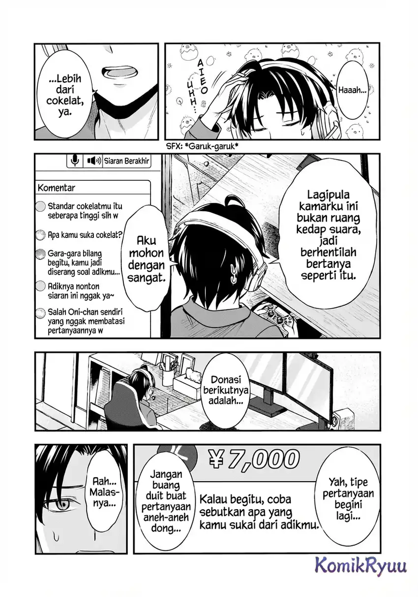 Aorikei Game Haishinsha (20-sai), Haishin no Kiri Wasure ni Yori Ii Hito Bare Suru. Chapter 6 - halaman 20