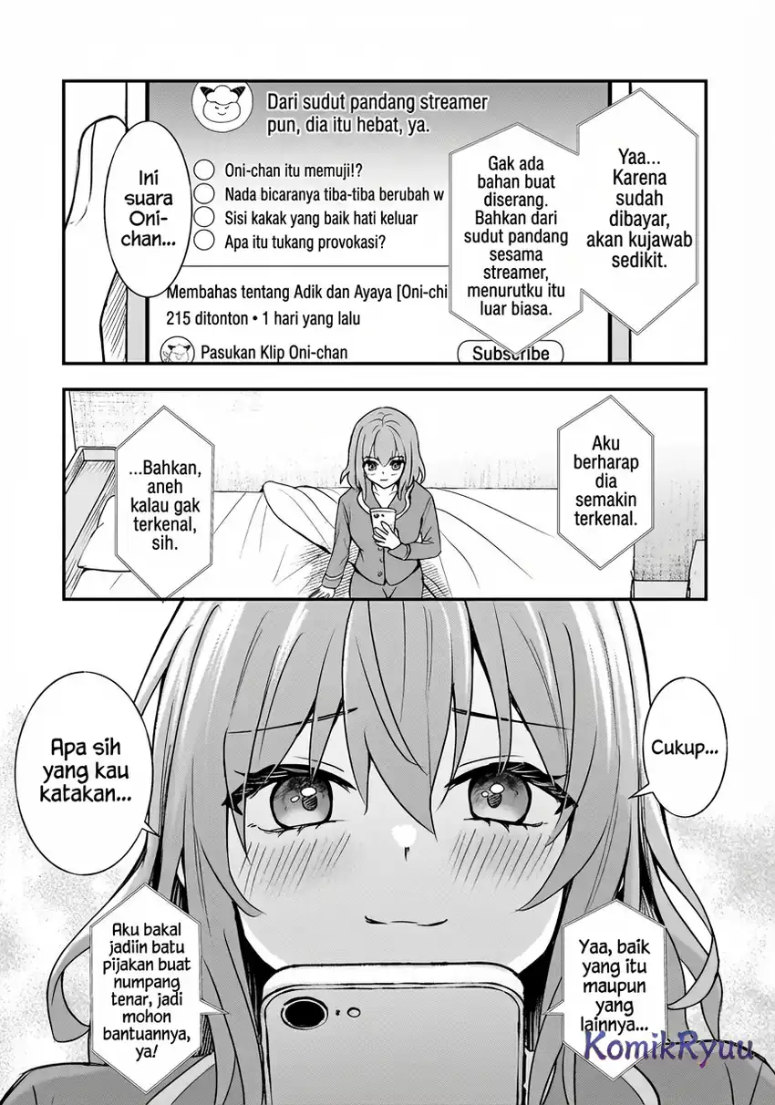 Aorikei Game Haishinsha (20-sai), Haishin no Kiri Wasure ni Yori Ii Hito Bare Suru. Chapter 6 - halaman 28