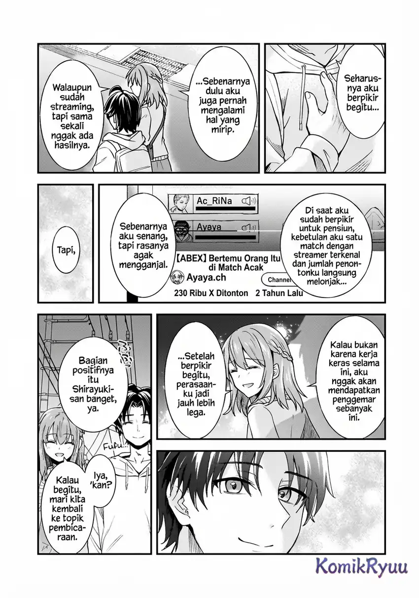 Aorikei Game Haishinsha (20-sai), Haishin no Kiri Wasure ni Yori Ii Hito Bare Suru. Chapter 7 - halaman 27