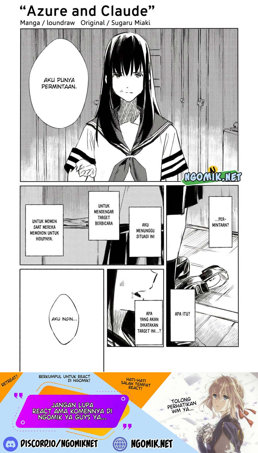Aozora to Kumorizora Chapter 2 - halaman 2