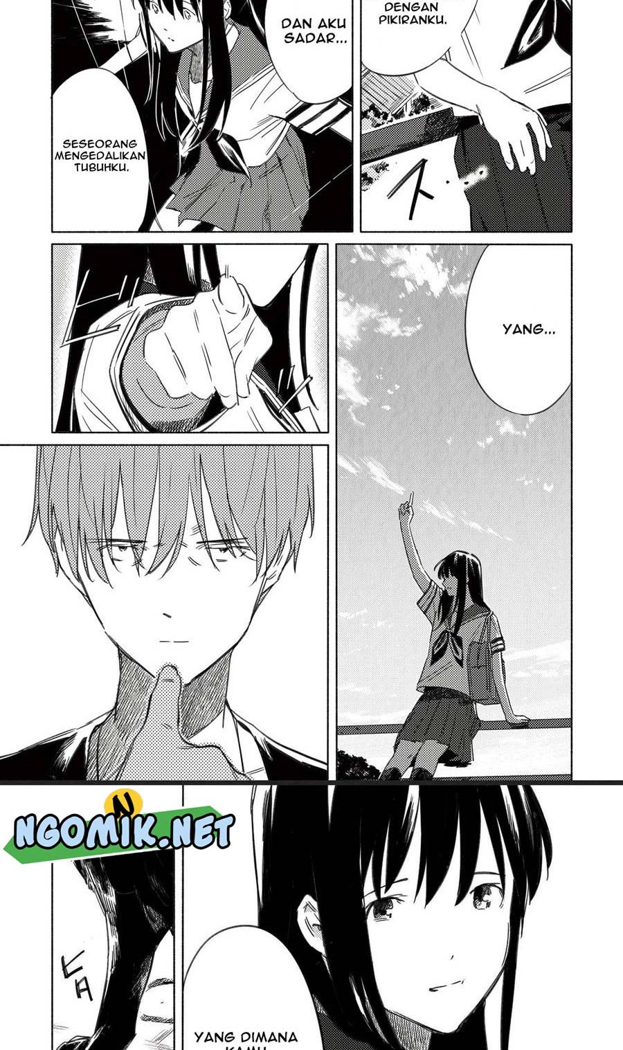 Aozora to Kumorizora Chapter 7 - halaman 9