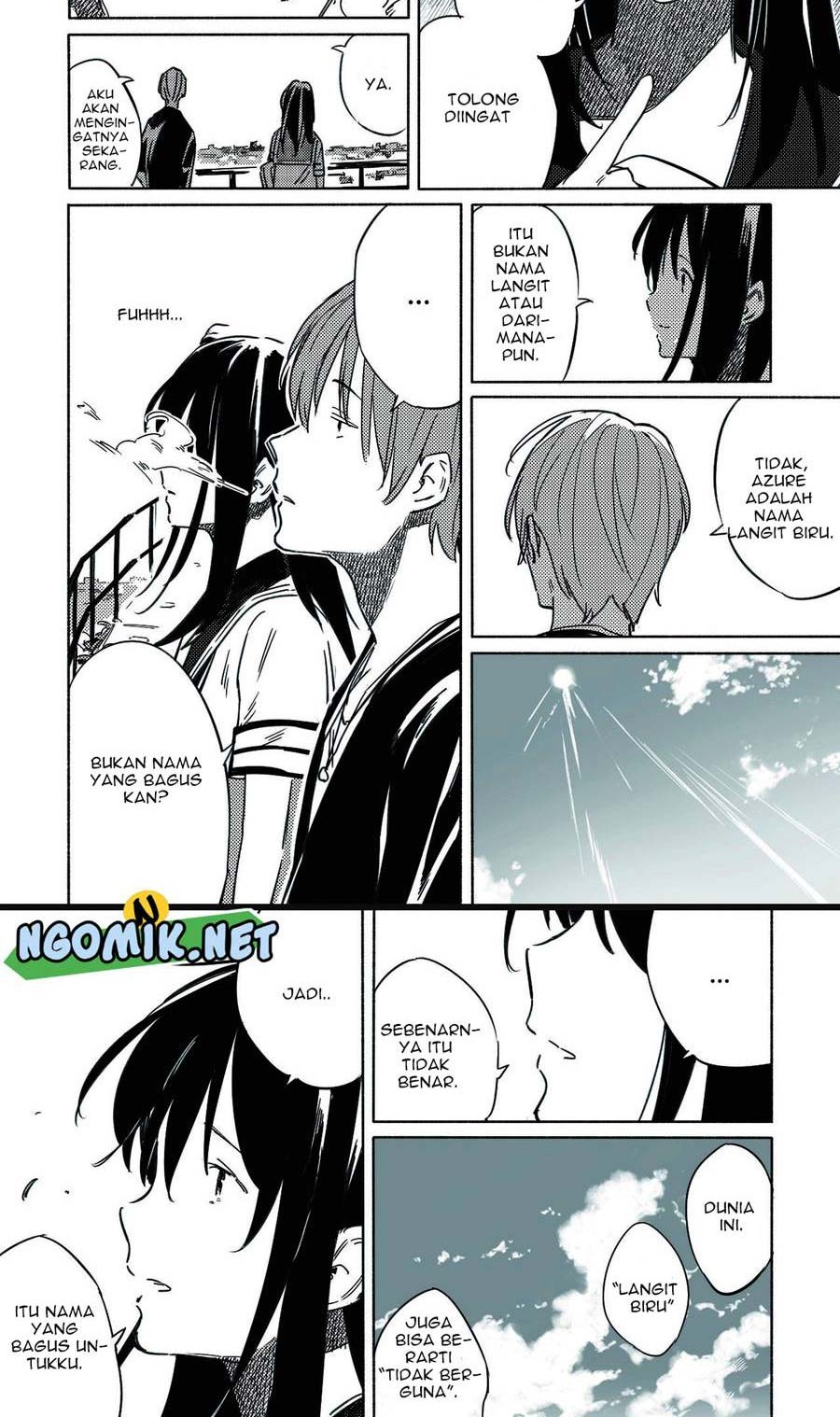 Aozora to Kumorizora Chapter 9 - halaman 11