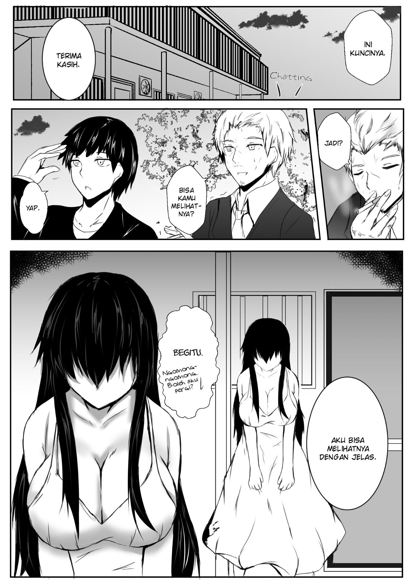 Apartment Ghost Chapter 1 - halaman 1