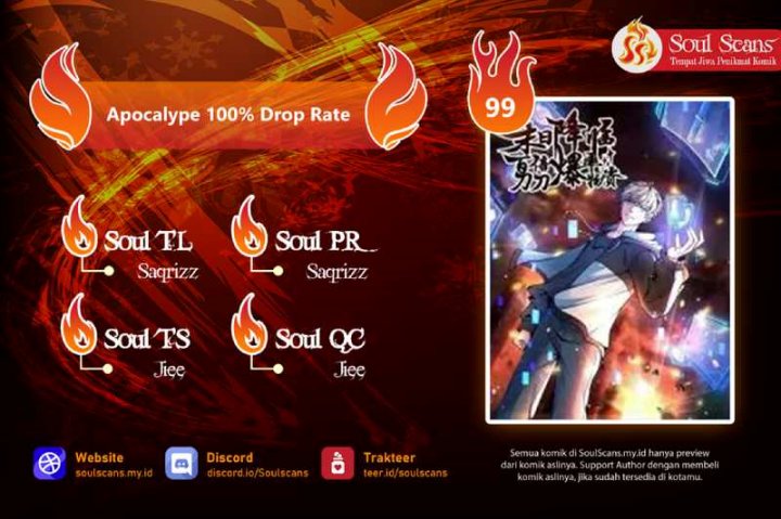 Apocalypse 100% Drop Rate Chapter 36 - halaman 1