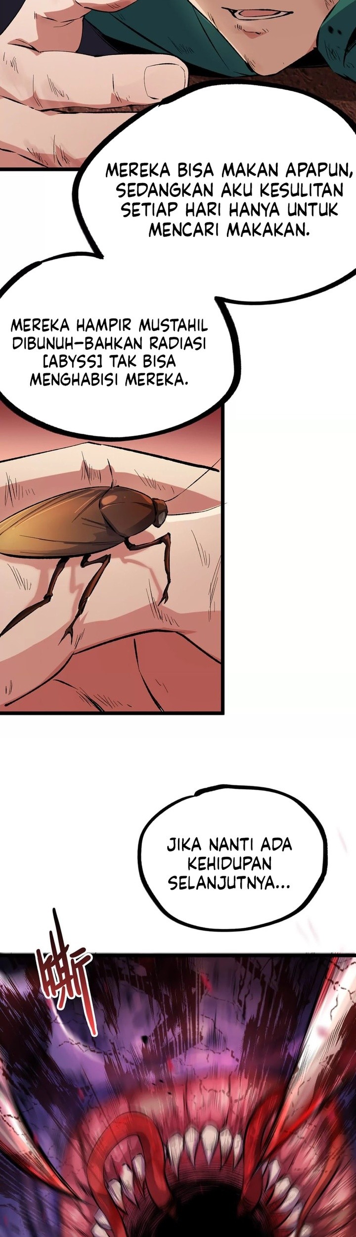 Apocalypse: Cockroaches Gives Me Buff Chapter 1 - halaman 36