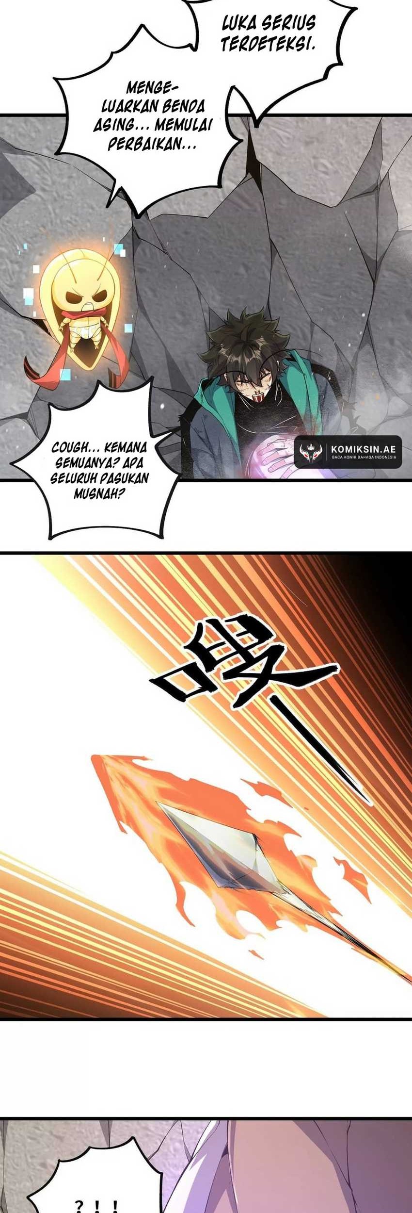 Apocalypse: Cockroaches Gives Me Buff Chapter 15 - halaman 34