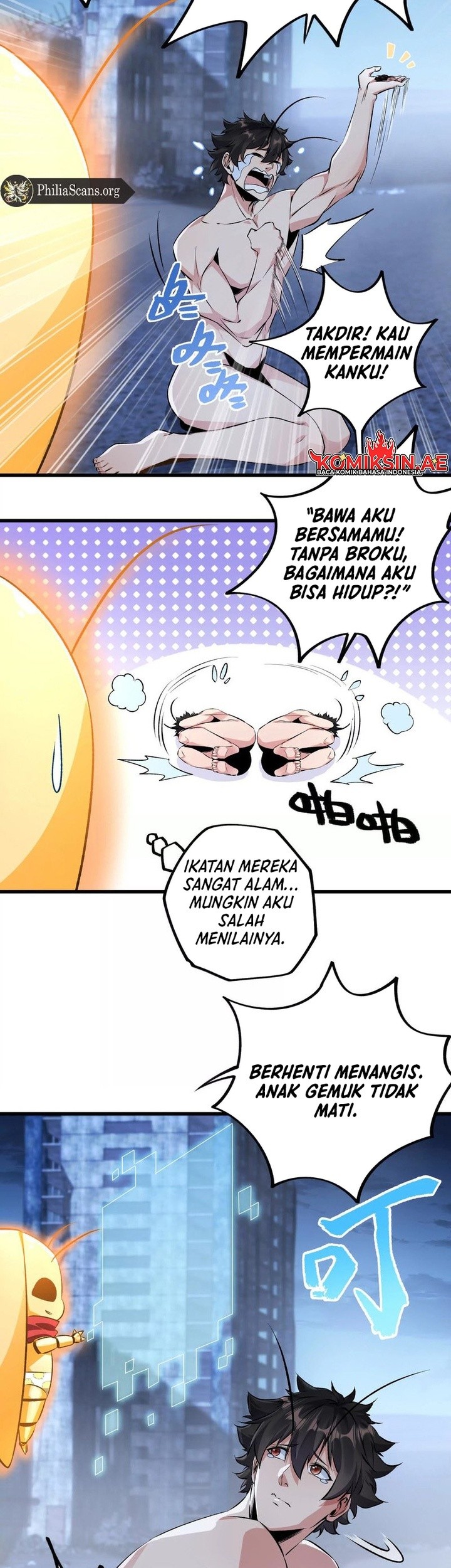 Apocalypse: Cockroaches Gives Me Buff Chapter 3 - halaman 12