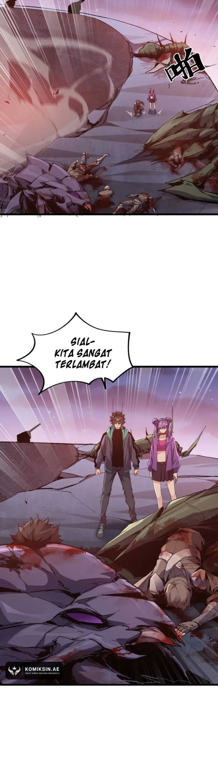 Apocalypse: Cockroaches Gives Me Buff Chapter 37 - halaman 27