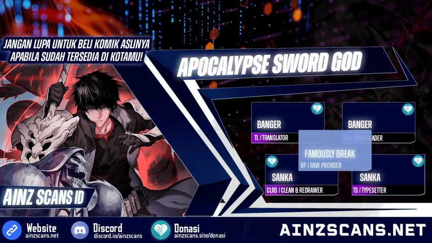 Apocalypse Sword God Chapter 47 - halaman 1
