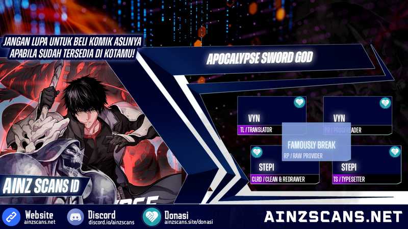 Apocalypse Sword God Chapter 68 - halaman 1