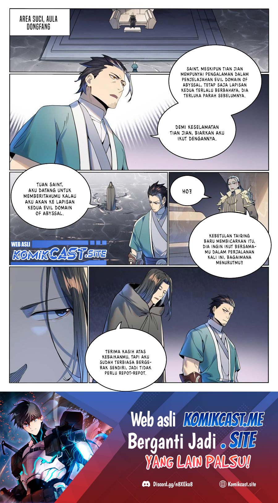 Apotheosis Chapter 1025 - halaman 2