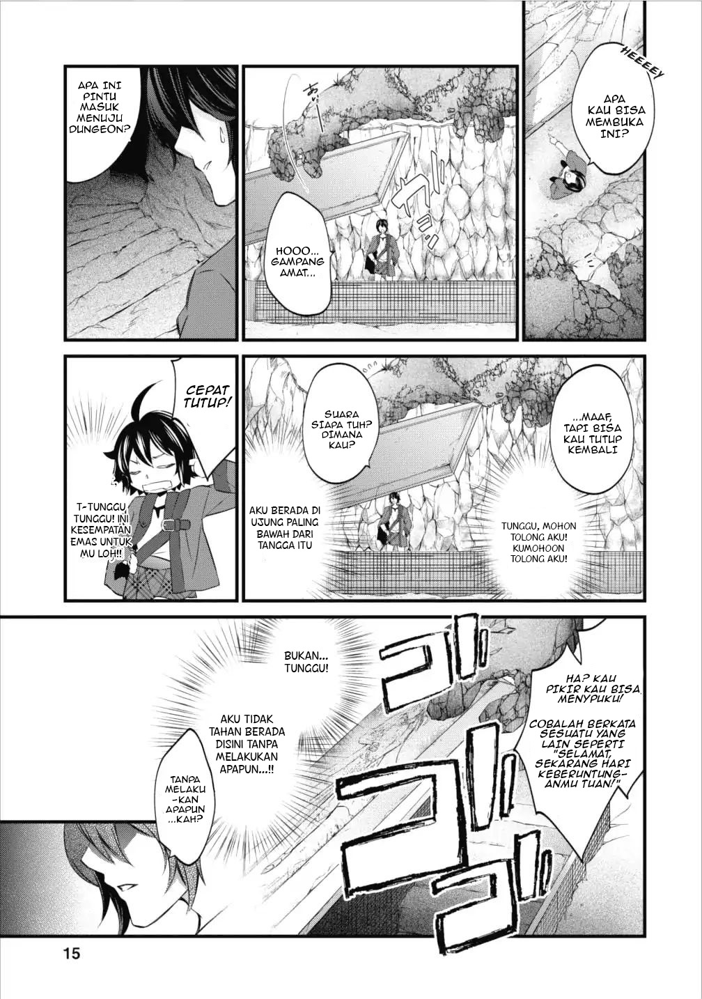 Arafoo Shachiku no Golem Master Chapter 1 - halaman 16