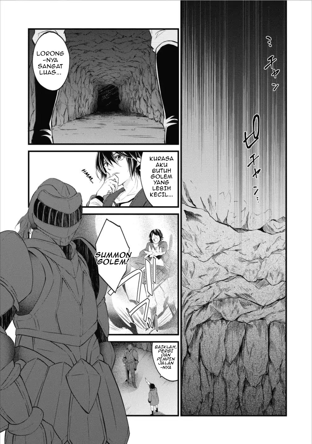 Arafoo Shachiku no Golem Master Chapter 1 - halaman 18