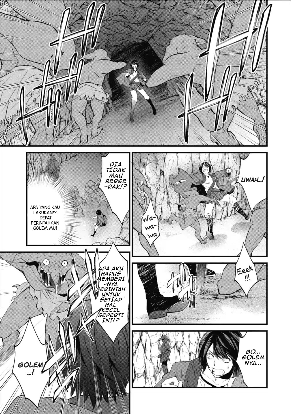 Arafoo Shachiku no Golem Master Chapter 1 - halaman 20