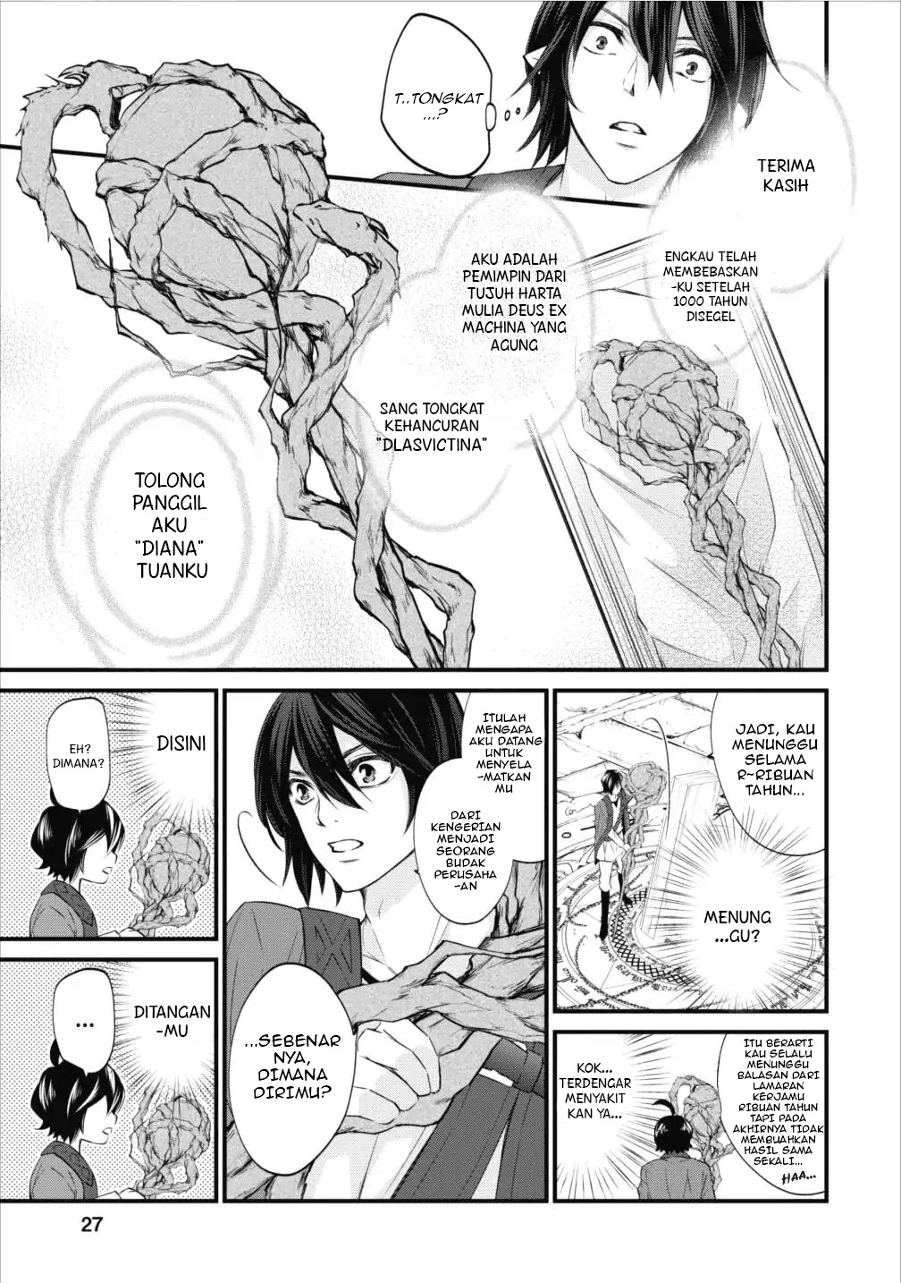 Arafoo Shachiku no Golem Master Chapter 1 - halaman 28