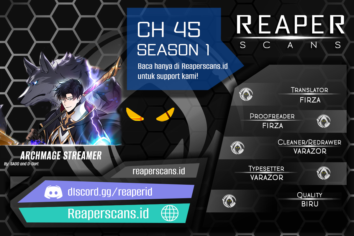 Archmage Streamer Chapter 45 - halaman 1