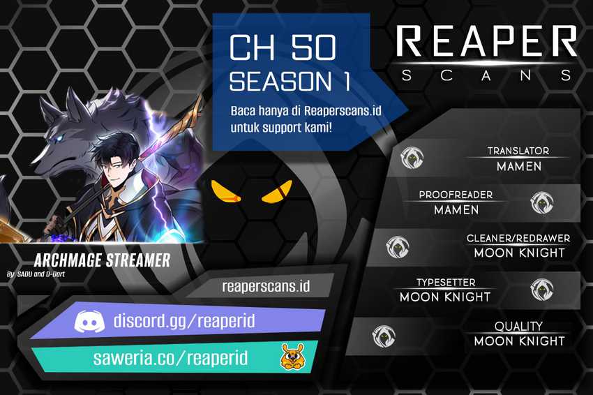 Archmage Streamer Chapter 50 - halaman 1