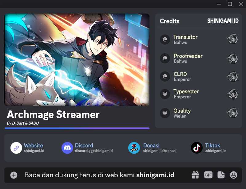 Archmage Streamer Chapter 73 - halaman 1