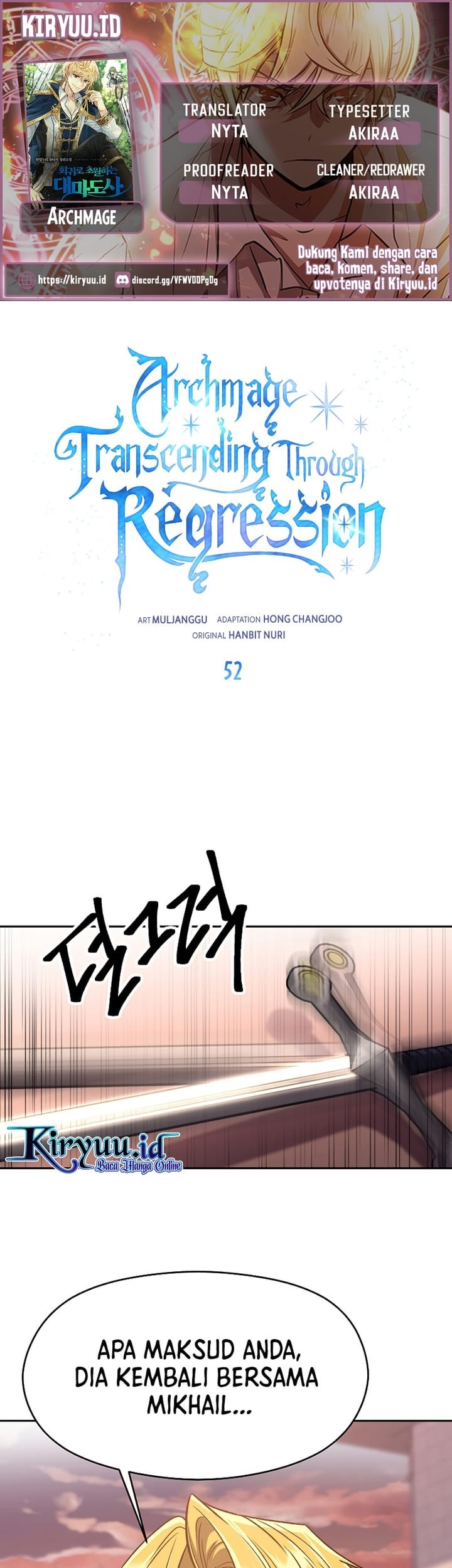 Archmage Transcending Through Regression Chapter 52 - halaman 1