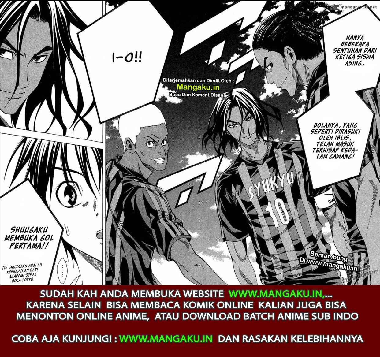 Area no Kishi Chapter 116 - halaman 21