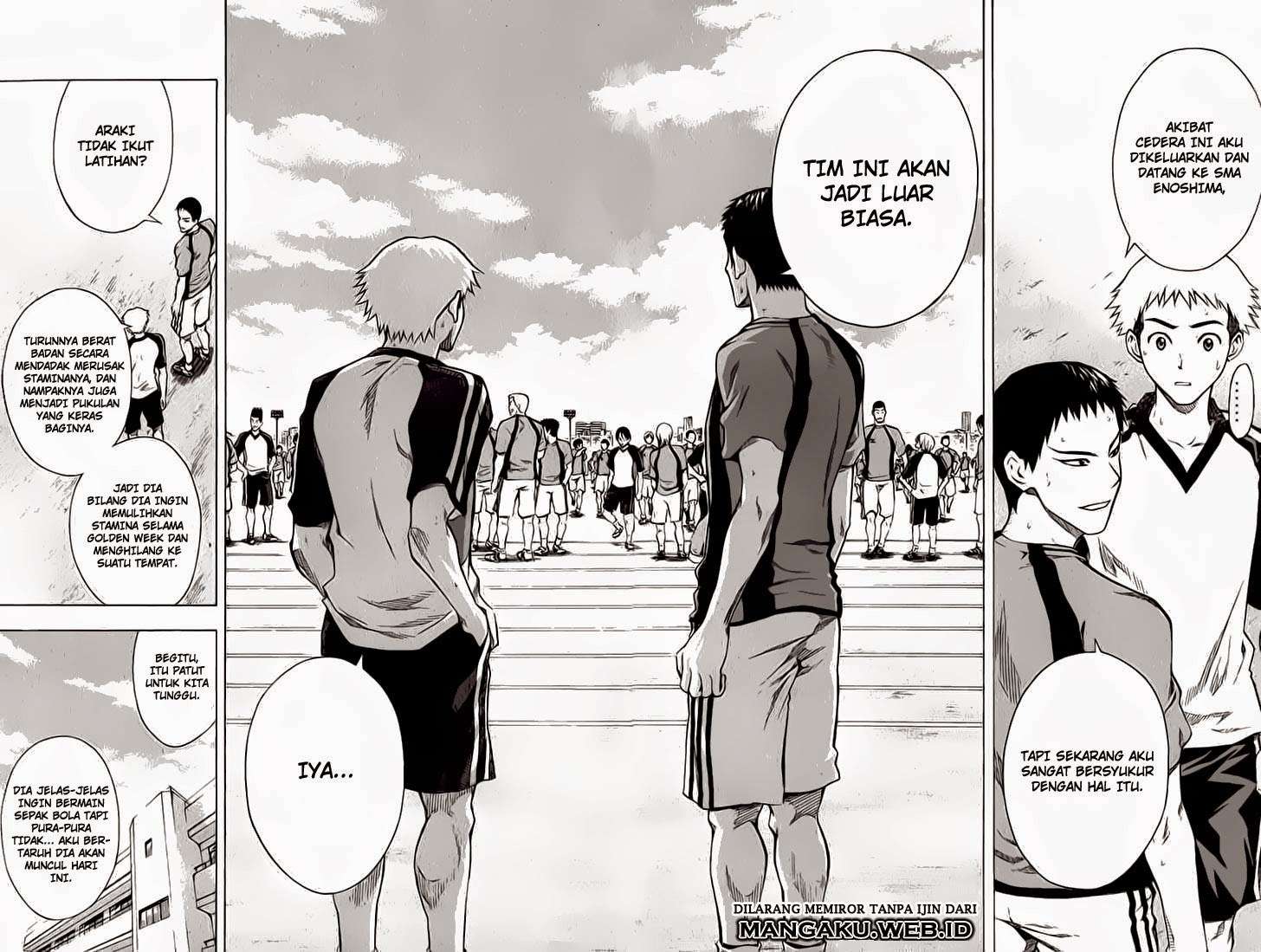 Area no Kishi Chapter 38 - halaman 11