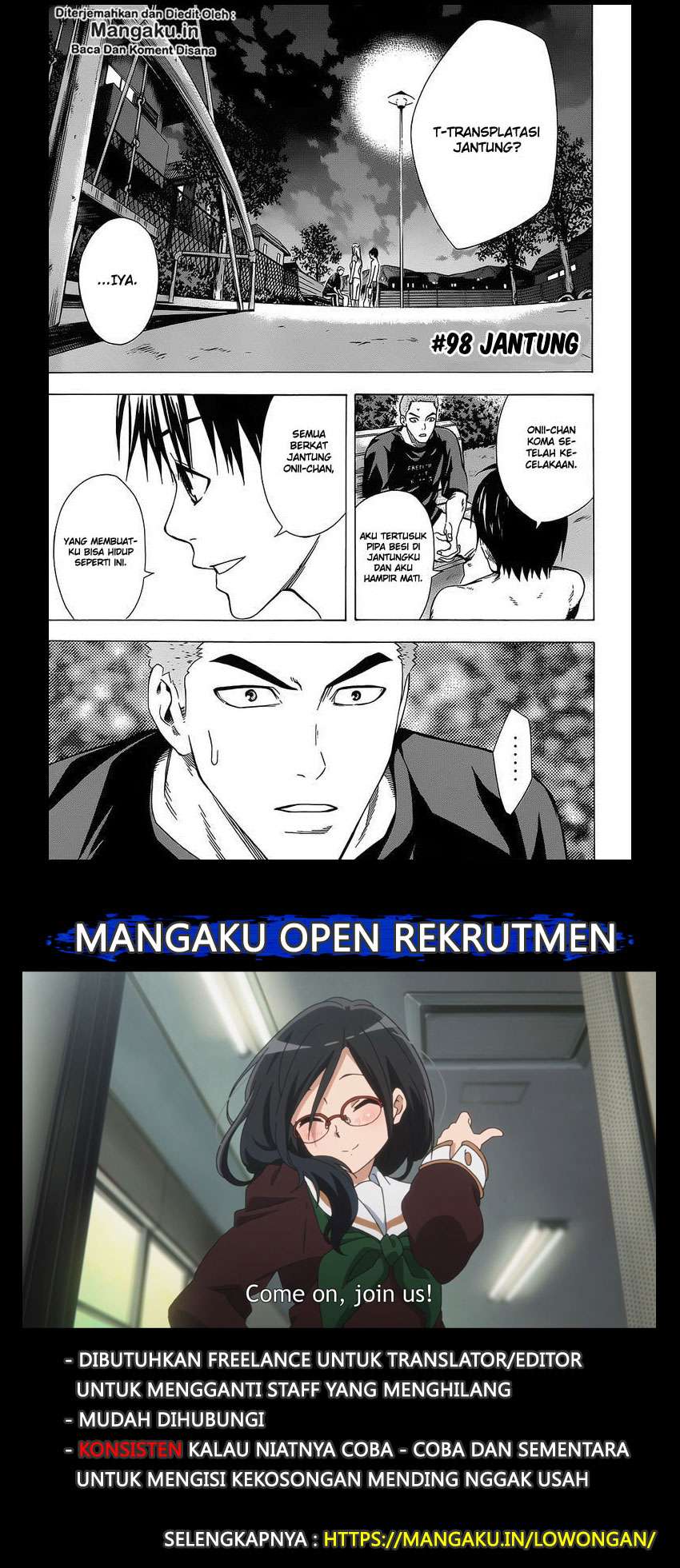 Area no Kishi Chapter 98 - halaman 2