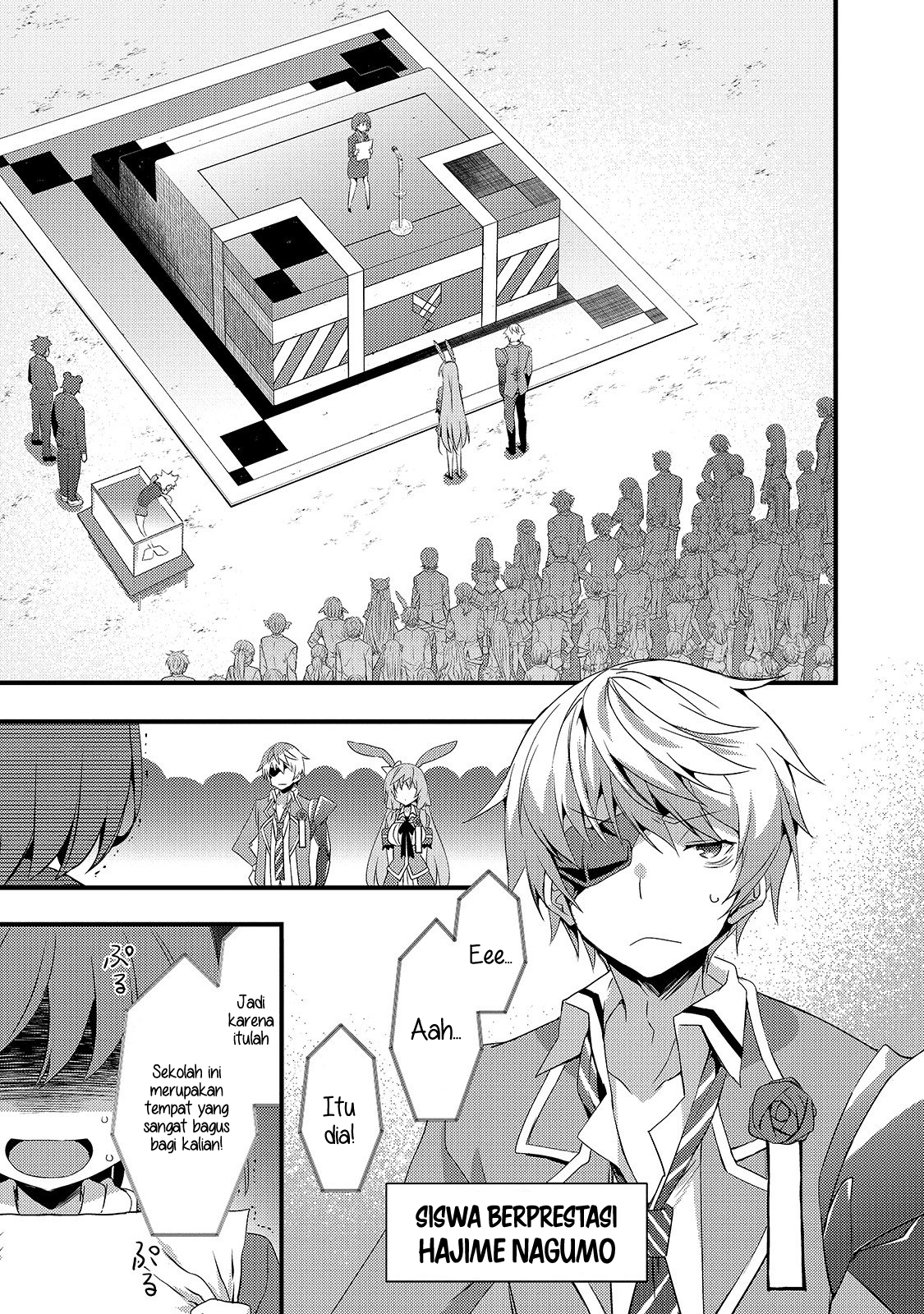 Arifureta Gakuen de Sekai Saikyou Chapter 1 - halaman 19