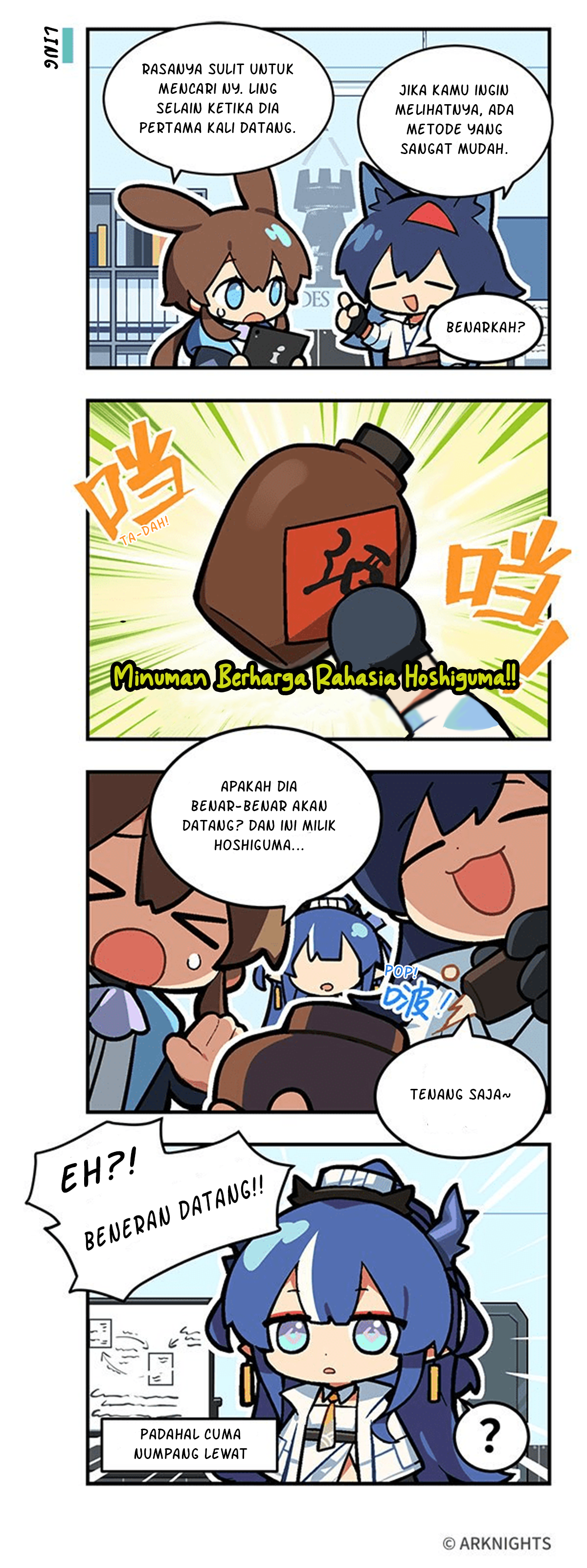Arknights: 123 Rhodes Island!? Chapter 3 - halaman 1