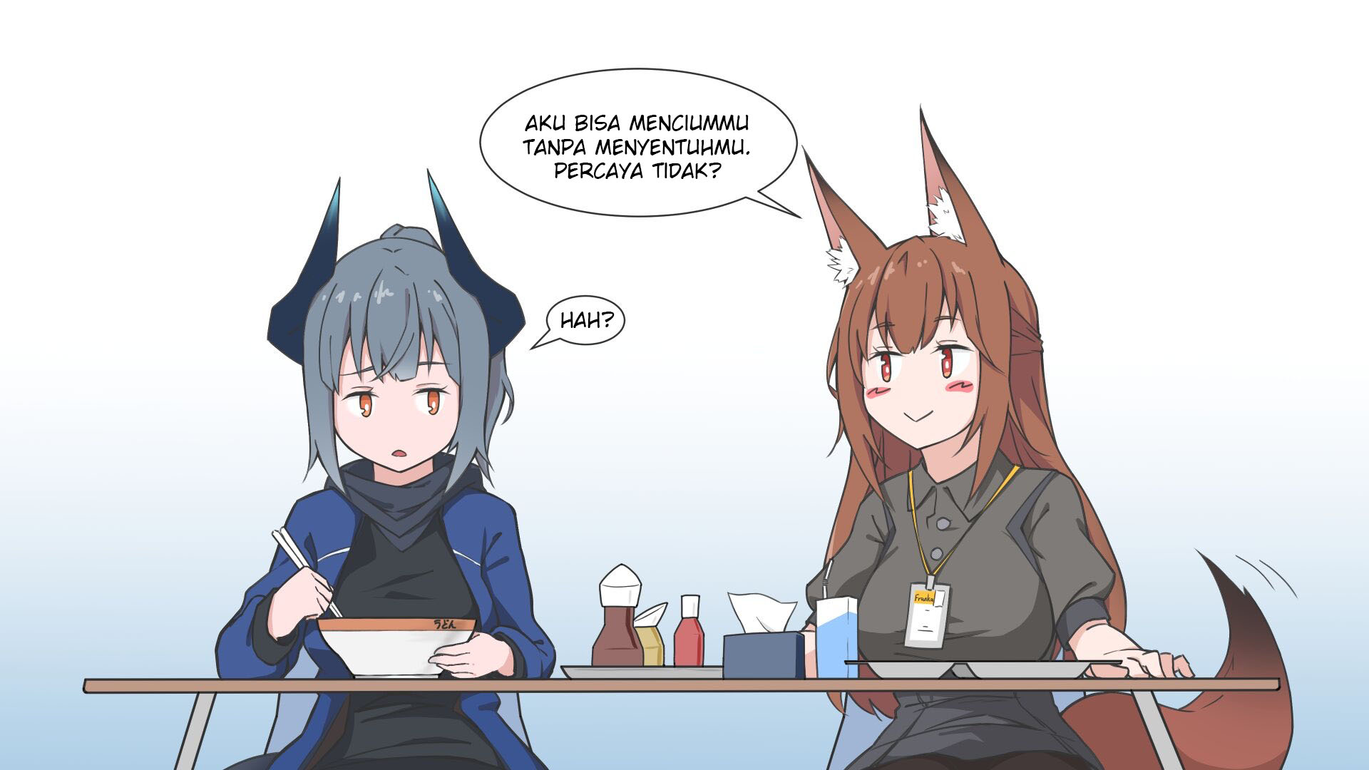 Arknights - Franka and Liskarm's Daily Life (Doujinshi) Chapter 0 - halaman 4
