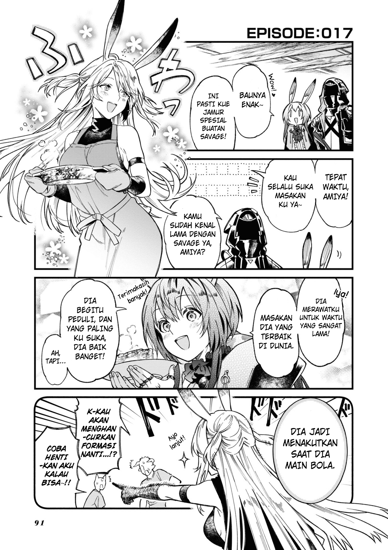 Arknights: Operators! Chapter 17 - halaman 1