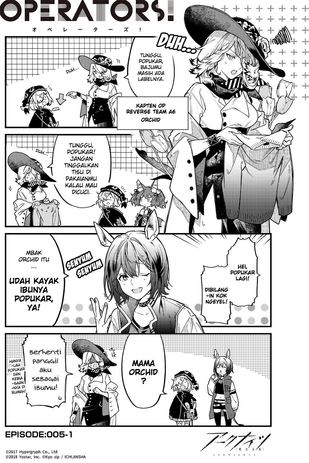 Arknights: Operators! Chapter 5 - halaman 1